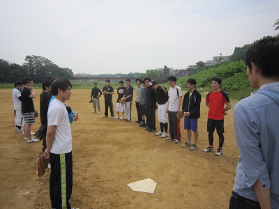 5月30日 化学専攻野球大会野副杯